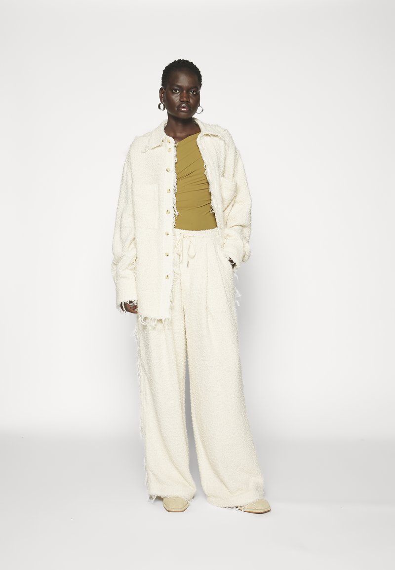 ECKHAUS LATTA TROUSER - Pantalon classique - ecru