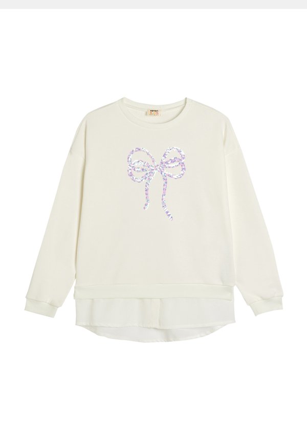 Sweatshirt - beige
