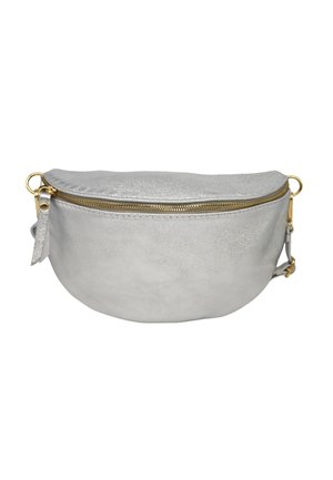 DEMI LUNE LARGE  - Sac bandoulière - silver-coloured