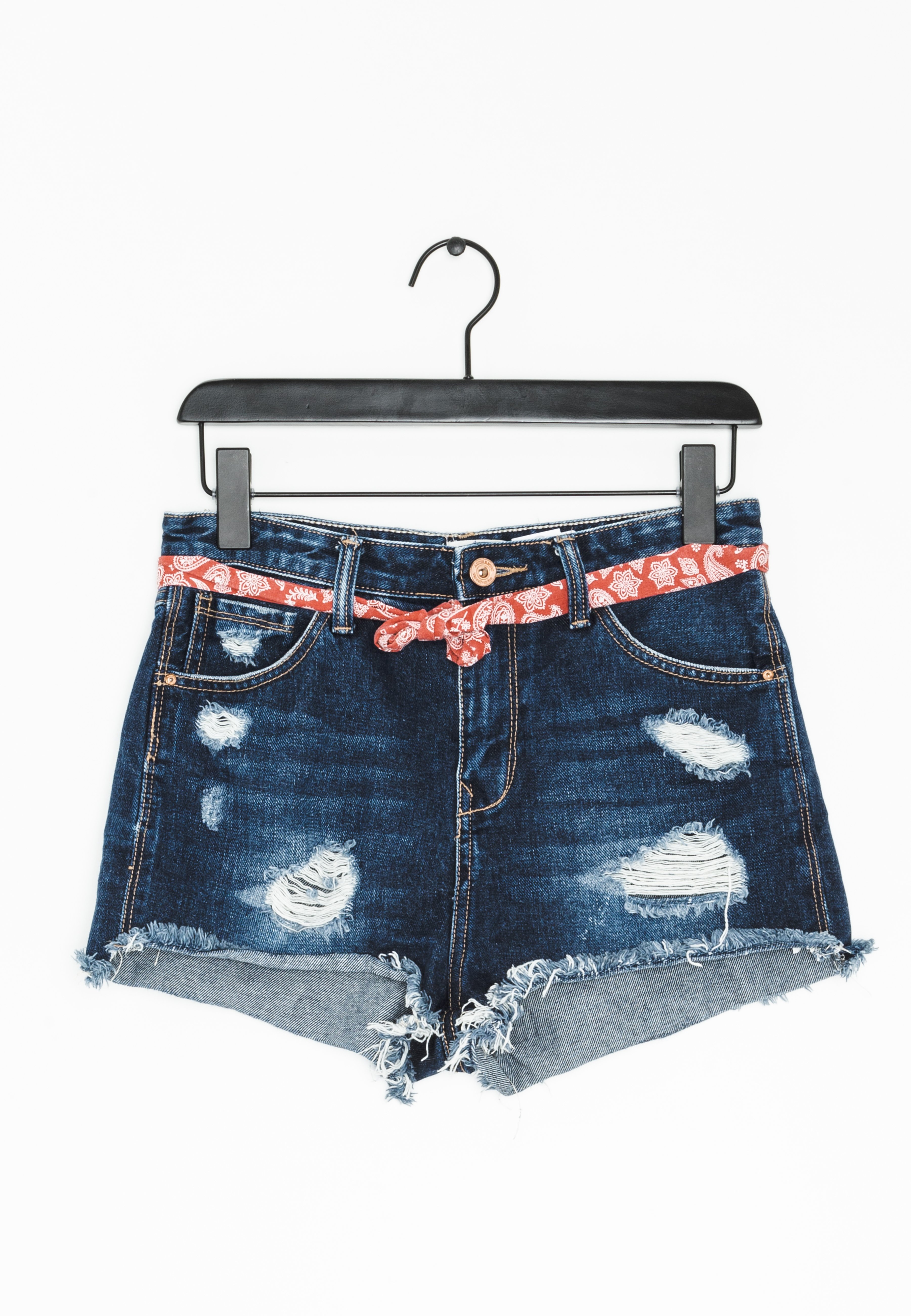 Stradivarius Shorts vaqueros - blue/azul - Zalando.es