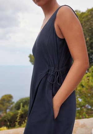 Next REGULAR FIT  V-NECK - Jumpsuit - navy