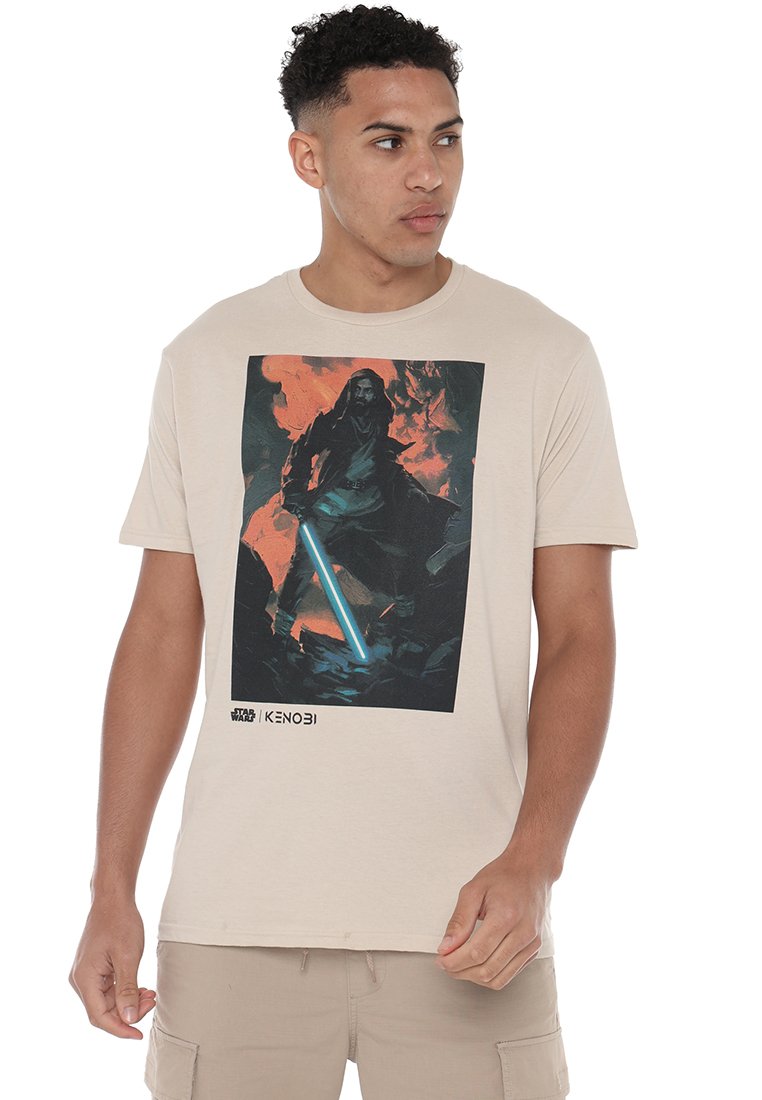 Star Wars T-shirt print beige