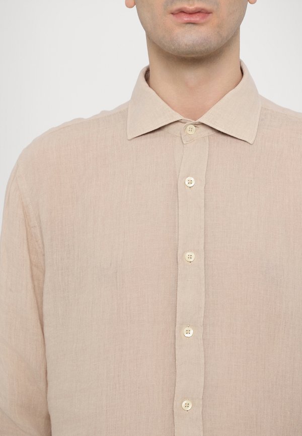 LONG SLEEVE MEN SLIM FIT - Shirt - sand2