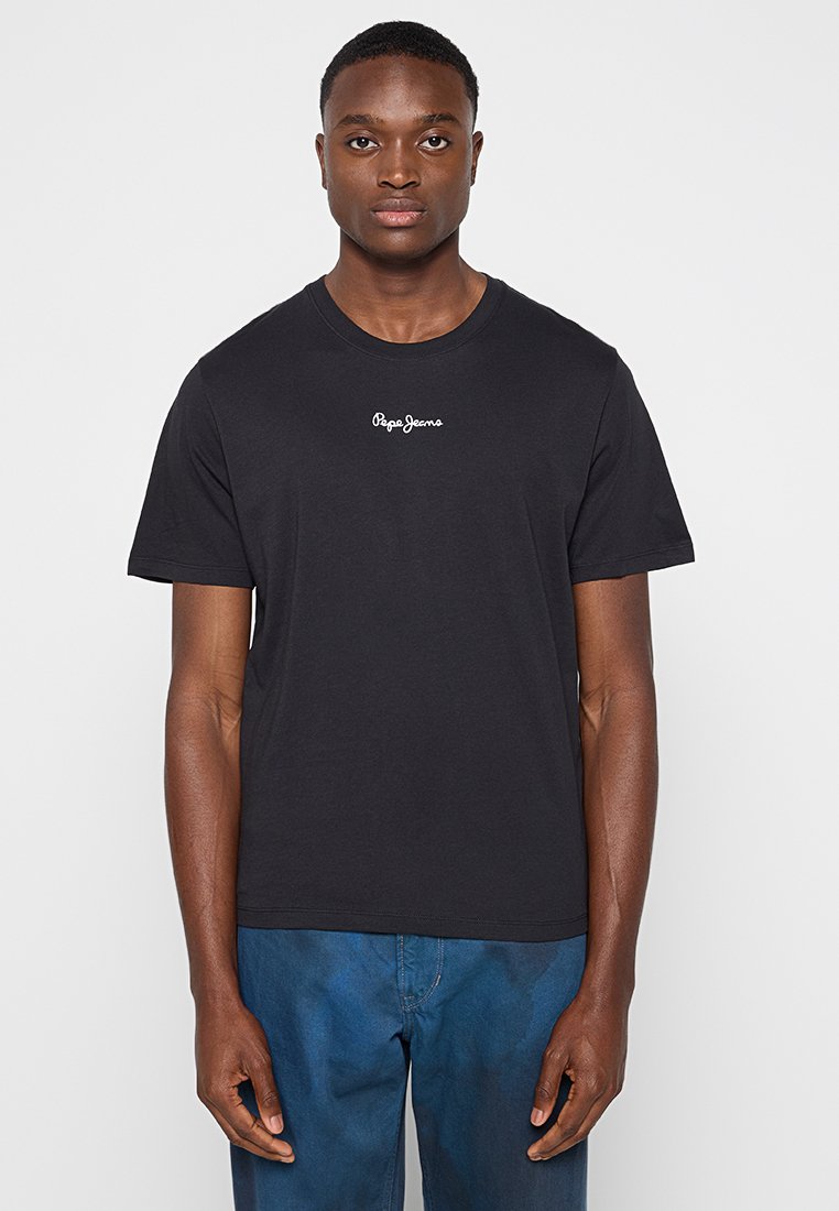 Pepe Jeans T-shirt basic zwart