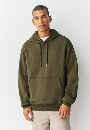 Next, 2 PACK - Sweat à capuche - blue khaki green