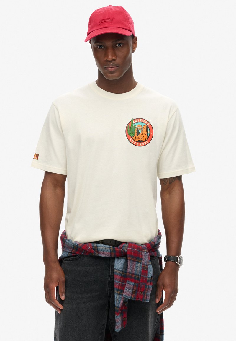 Superdry & Co Camiseta estampada - solitary star white