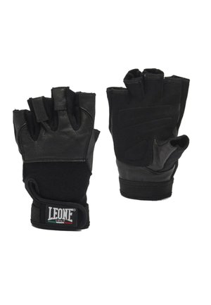 LEONE 1947, Guanti mezze dita - black
