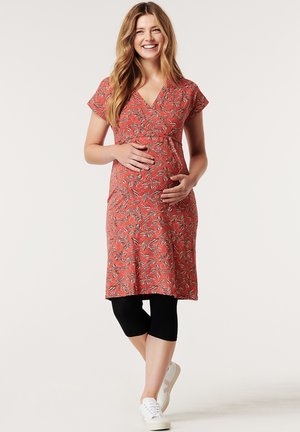 UNDER THE BELLY CAPRI MORGAN - Leggings - Calças - black