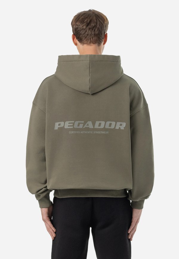 COLNE OVERSIZED HOODIE - Hoodie - washed faded olive2