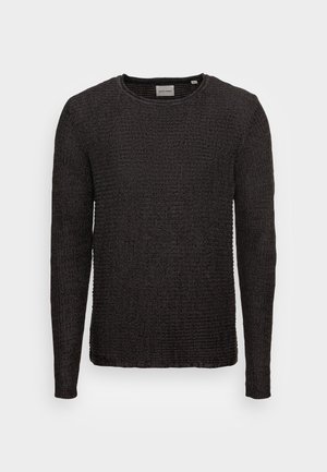 JJPHIL CREW NECK - Jumper - dark brown