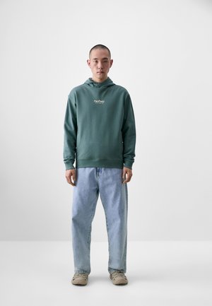 Penfield CIRCLE LANDSCAPE HOODIE - Sweatshirt - dark forest