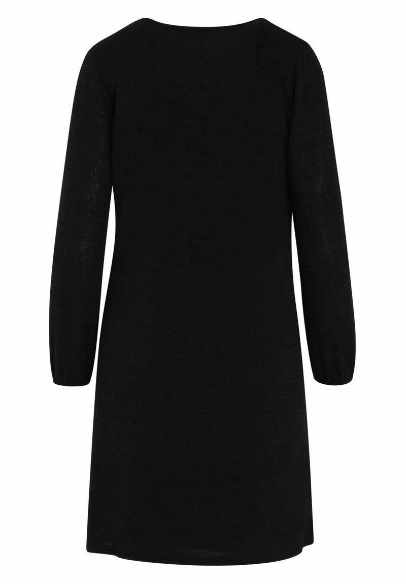 Damen Freizeitkleider | Cassis 2-IN-1-ELEMENT Strickkleid black/schwarz - RP92206 Damen Freizeitkleider | Cassis 2-IN-1-ELEMENT Strickkleid black/schwarz - RP92206