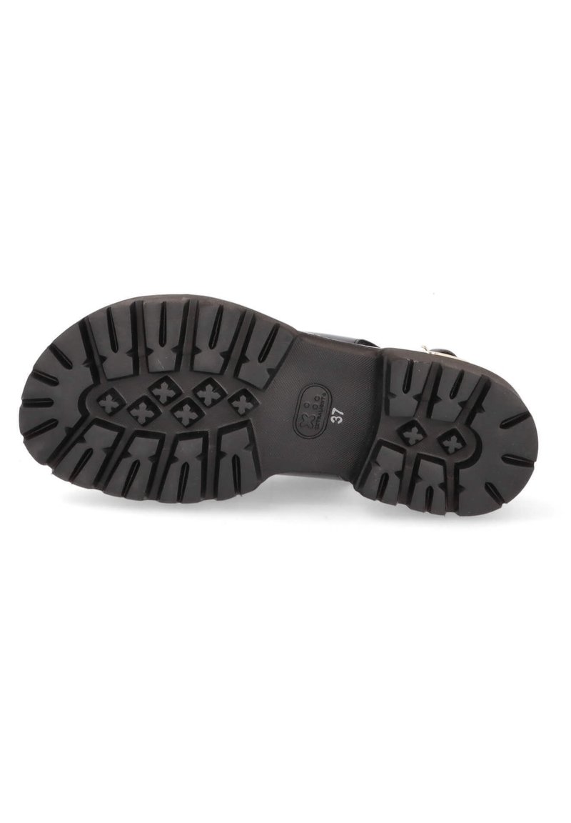 Damen Sneaker | Thea Mika Plateausandalette nero/schwarz - YN05035 Damen Sneaker | Thea Mika Plateausandalette nero/schwarz - YN05035