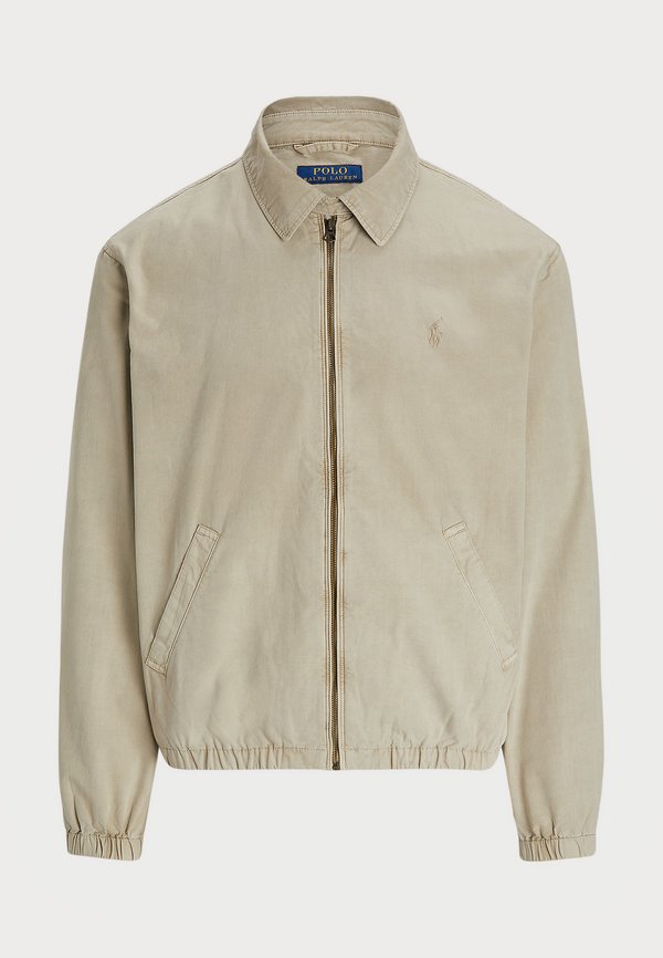 THE BAYPORT MINERAL-DYED POPLIN JACKET - Summer jacket - olive2