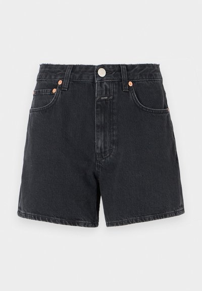 CLOSED JANEY - Džinsa auduma šorti - dark grey