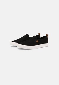 Pier One UNISEX - Sapatos sem atacadores - black