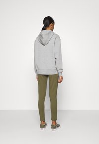 KnowledgeCotton Apparel Kapuzenpullover - mottled light grey