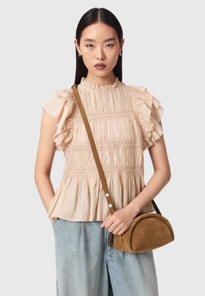 AllSaints, ROSALIE ARC CROSSBODY - Skuldertasker - brown