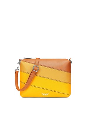 COALIE STRIPED - Umhängetasche - yellow