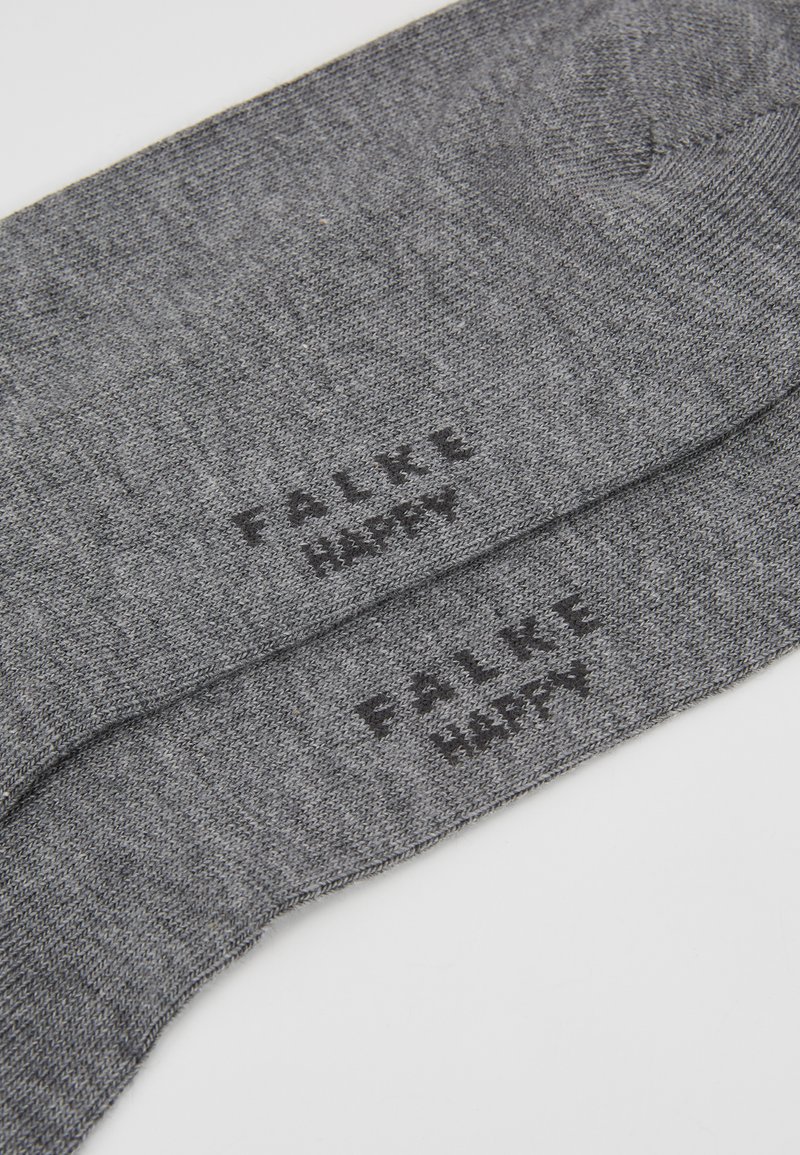Herren Unterhosen | FALKE HAPPY 2-PACK SNEAKER SOCKS COTTON-MIX Socken light grey melange/grau - HF60133 Herren Unterhosen | FALKE HAPPY 2-PACK SNEAKER SOCKS COTTON-MIX Socken light grey melange/grau - HF60133