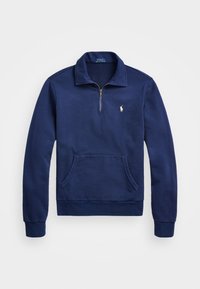LOOPBACK FLEECE QUARTER-ZIP SWEATSHIRT - Sweater - cruise navy