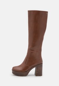 mtng NEW  - Bottes à plateau - moka