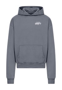 SivHUDI s kapuco za kenguru, kapuca na vrvici, te ispisanim logotipom "CHASING DRIFT" u bijeloj boji na prsima. Meki pamučni materijal.