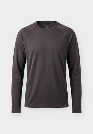 Patagonia, CREW - Long sleeved top - ink black
