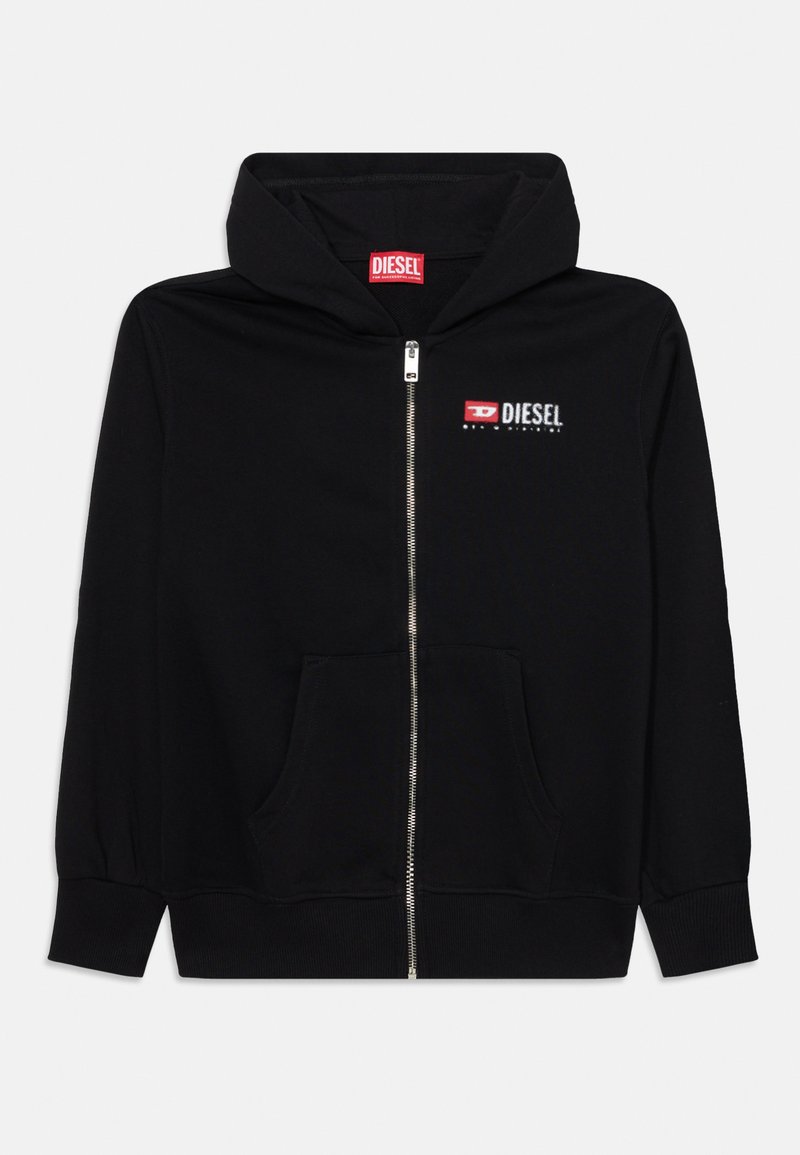 Diesel DROP HOODZ UNISEX - Mikina s kapucí - black/černá - Zalando.cz