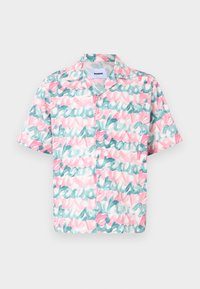 BRANDING BOWLING SHIRT REGULAR FIT UNISEX - Bluza s gumbima - blue