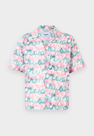 Bonsai BRANDING BOWLING SHIRT REGULAR FIT UNISEX - Button-down blouse - blue