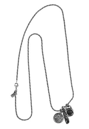 TRINITY LAVA - Necklace - silberfarben