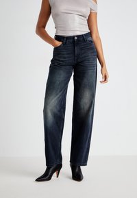 Weekday RAIL MID LOOSE - Jean droit - deep ocean blue