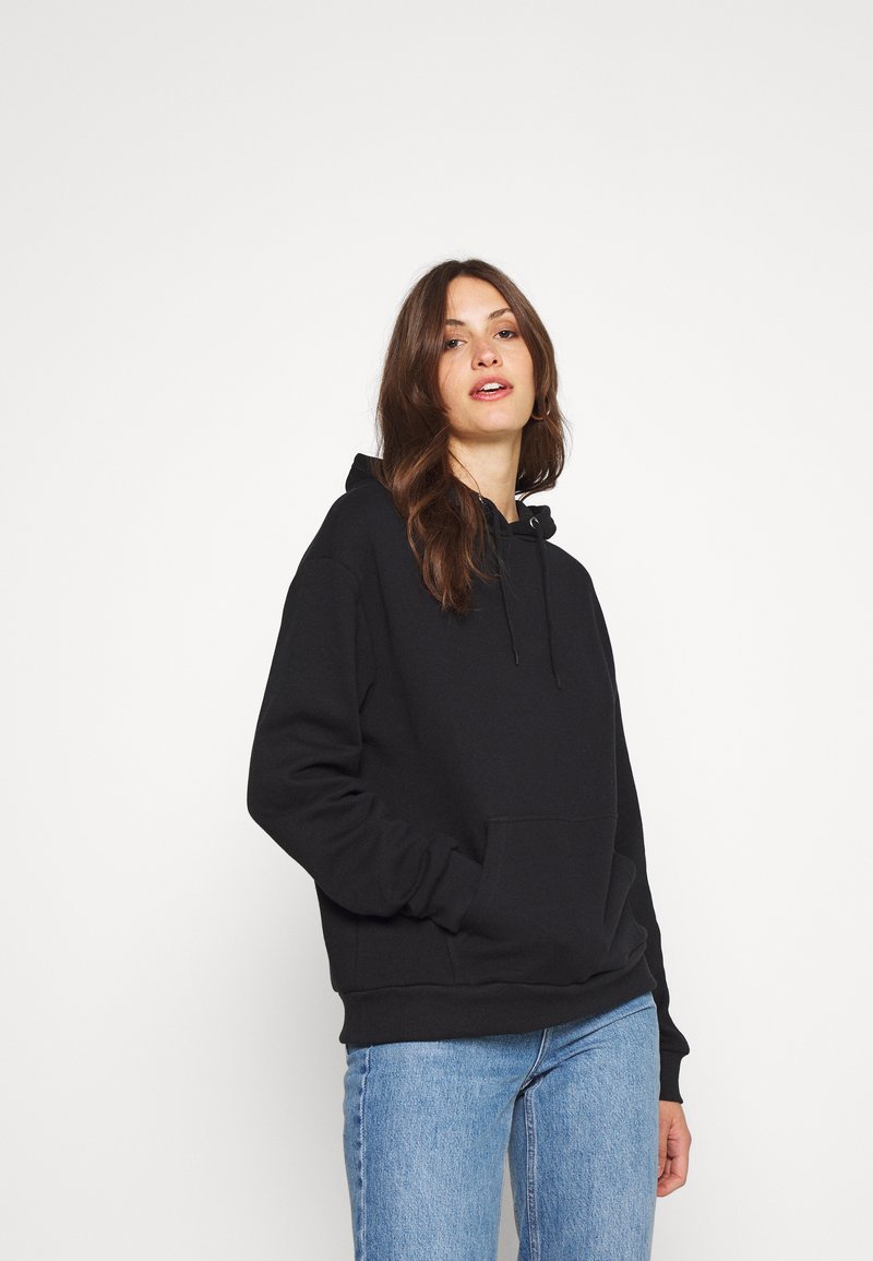 Damen Sweatshirts | Even&Odd Tall Kapuzenpullover black/schwarz - JO68321 Damen Sweatshirts | Even&Odd Tall Kapuzenpullover black/schwarz - JO68321