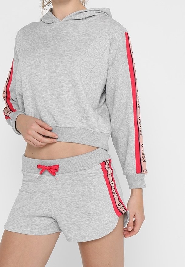Guess Sweat à capuche - light grey