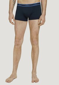 TOM TAILOR 2 PACK - Boxers - black aral blue stripe