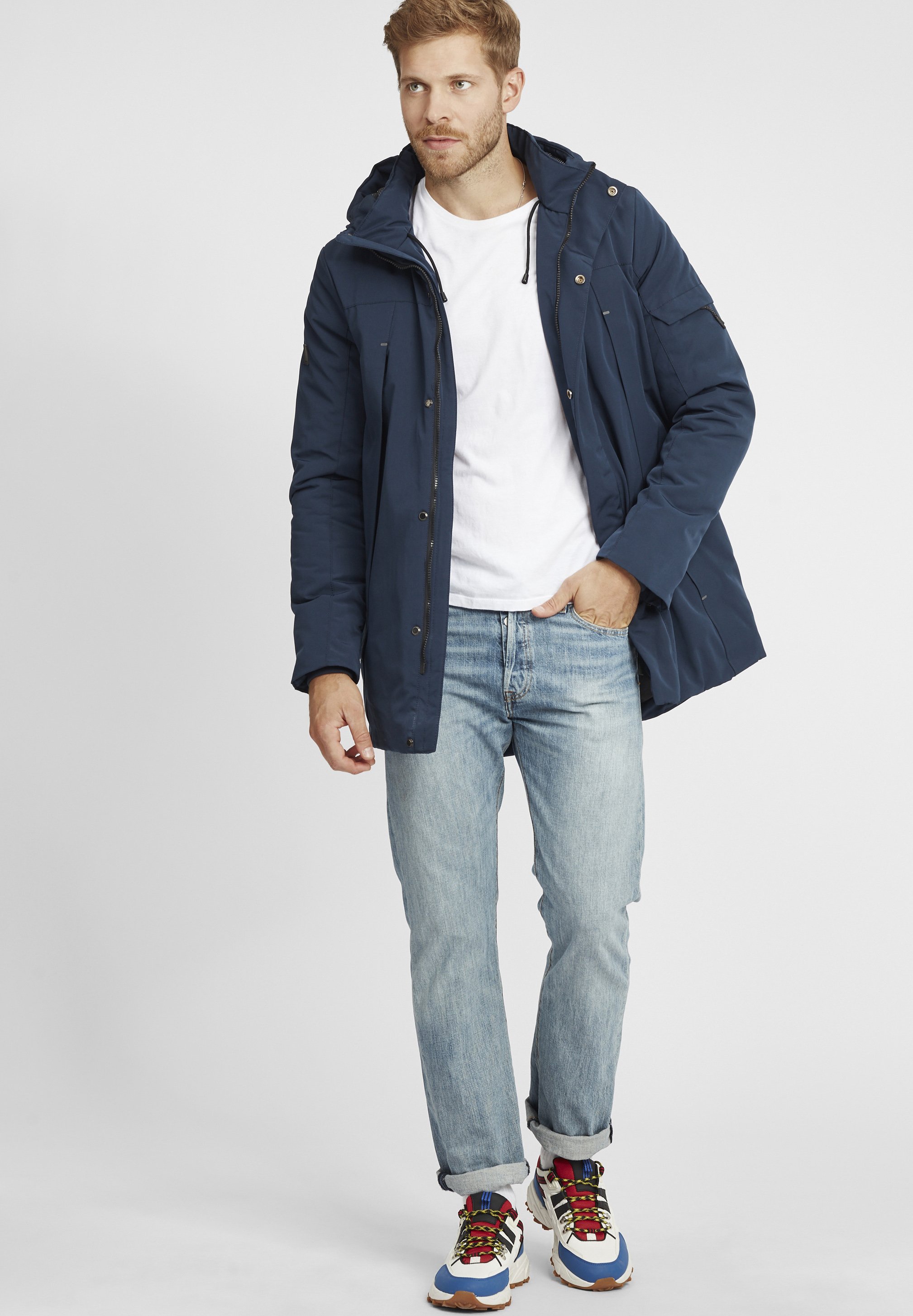 INDICODE JEANS IDRADER - Cappotto invernale - navy/blu - Zalando.it