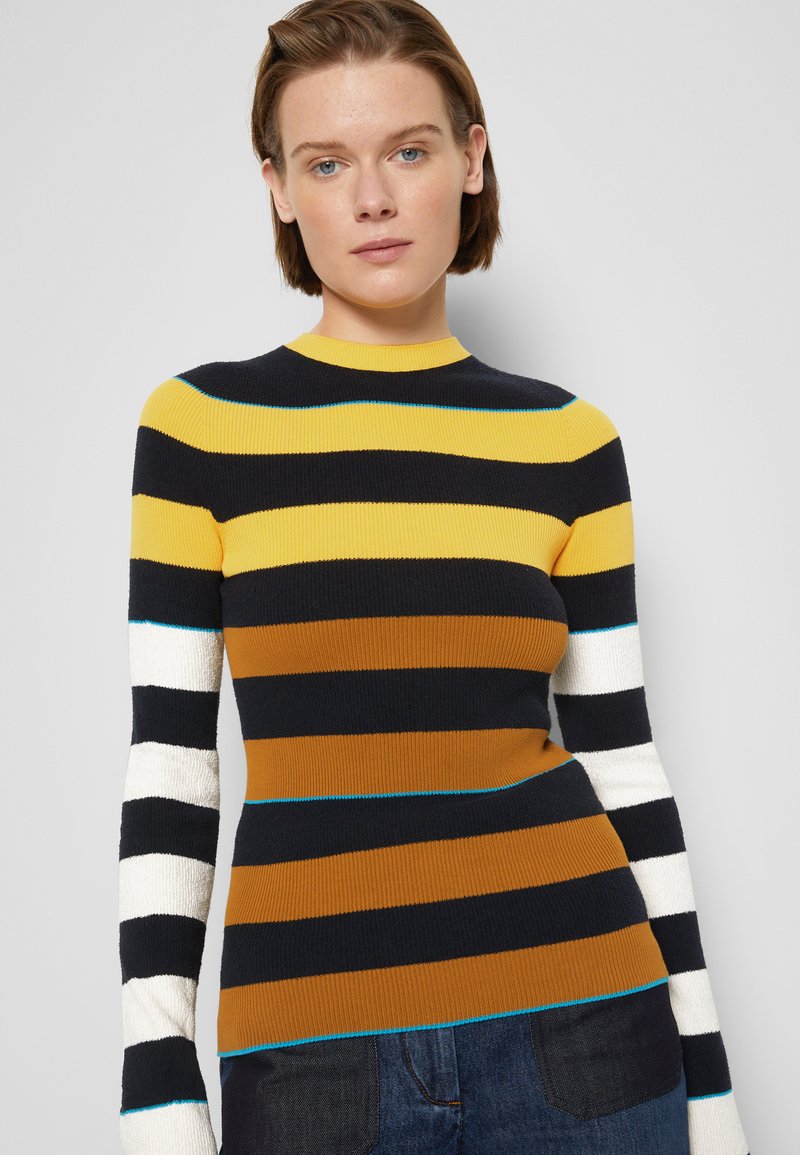 Damen Bekleidung | Victoria Beckham Strickpullover multicolour/mehrfarbig - CQ55906 Damen Bekleidung | Victoria Beckham Strickpullover multicolour/mehrfarbig - CQ55906
