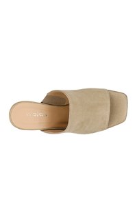Wojas Ciabattine con tacco - beige