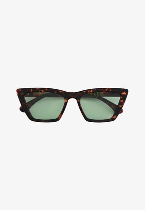 & OTHER STORIES, & OTHER STORIES ANGULAR CAT EYE SUNGLASSES - Gafas de sol - brown