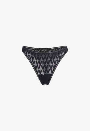 Wolford NET LOGO STRING - Perizoma - black