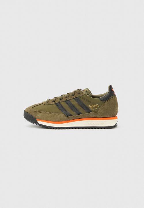 adidas Originals SL 72 RS J UNISEX - Sneakers low - olive strata/core black/pure orange