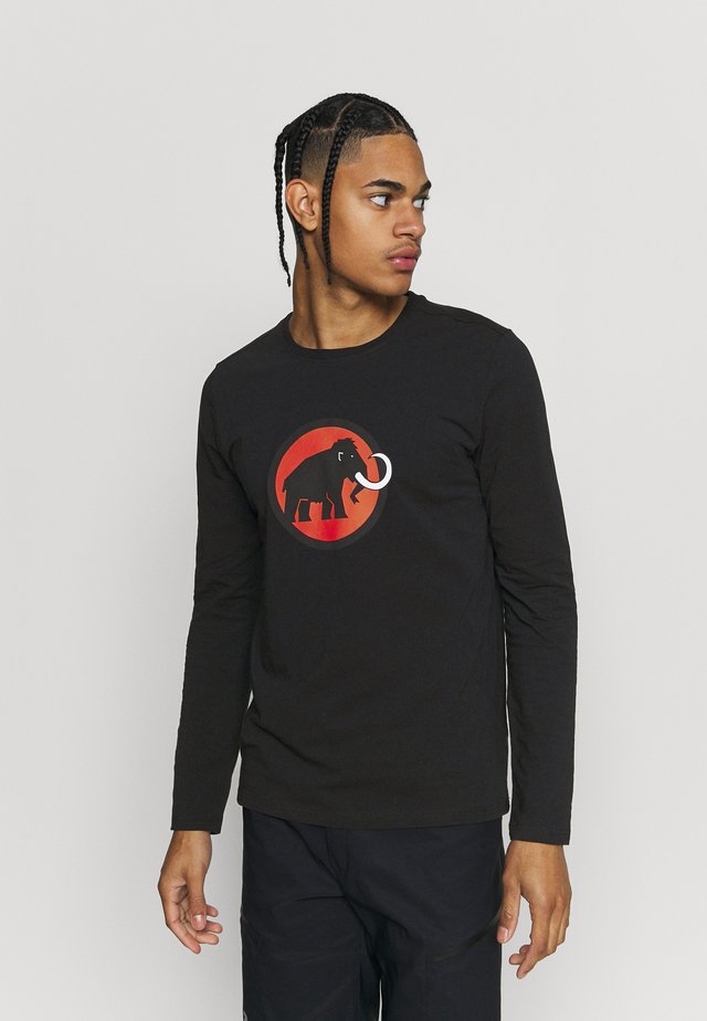 LOGO LONGSLEEVE - Long sleeved top - black
