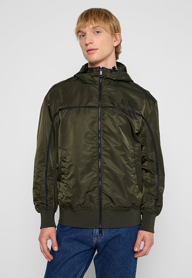 Armani Exchange Lichte jas olijfgroen Armani Exchange Lichte jas olijfgroen