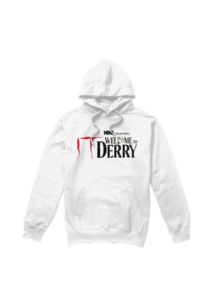 Cotton Soul, WELCOME TO DERRY LOGO - Hoodie - white