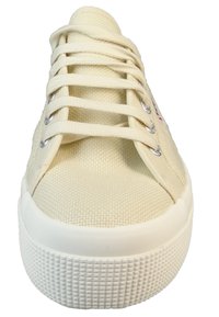 Superga LOW PLATFORM AKJ  - Sneakers laag - beige lt eggshell f avorio