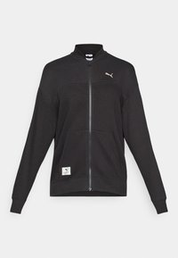 RELAXED FULL ZIP JACKET - Vetoketjullinen college - black