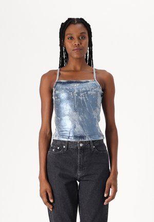 Topper - blue denim