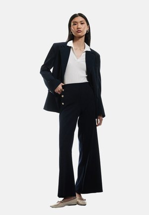 Koton WIDE LEG - Pantaloni - dark blue