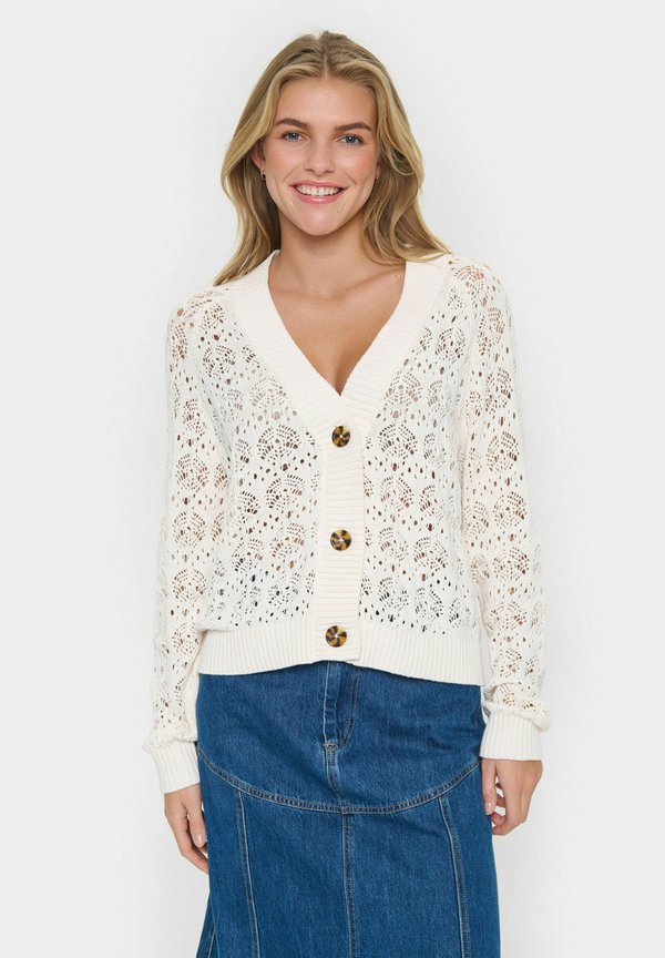 JUNA - Strickjacke - ice